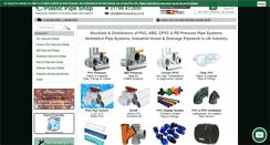 Desktop Screenshot of plasticpipeshop.co.uk